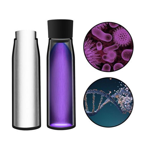 Wettbewerbsfähiger UVC-Ultraviolett-Sterilisations-Wasserbecher aus Edelstahl mit intelligenter Temperaturanzeige