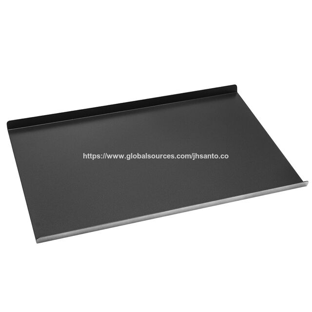 Rechteckiges U-förmiges Aluminium 600*400mm Backblech für Brot und Kuchen, Antihaftbeschichtung, für den gewerblichen Gebrauch for sale at factory direct price