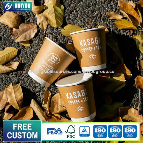 Buy China Wholesale Paper Cup 8oz 12oz 14oz 16oz Disposable Paper Cups ...