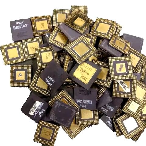 Chatarra de CPU de cerámica dorada Pentium Pro de calidad original con pines de oro para la venta for sale at factory direct price
