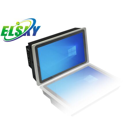 جهاز كمبيوتر ELSKY بشاشة لمس الكل في واحد الأكثر مبيعًا، منفذ مزدوج LAN، USB 3.0*2، USB 2.0*6، اللوحة الأم QM9850 Intel Core i7 من الجيل الثامن تدعم دقة 4K for sale at factory direct price