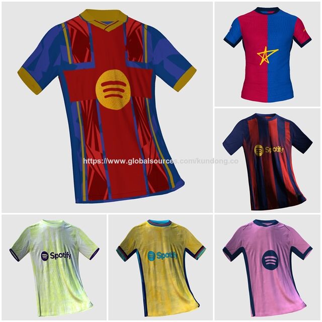 2025 26 Football Jersey 1: Thai Shirt Football Barca 25/26 Home