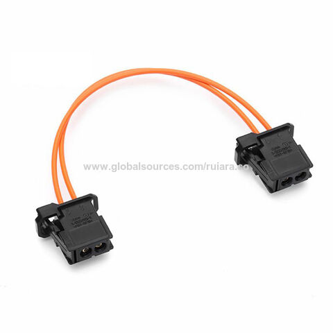 MEISTER faser optischer männlicher Adapter Kunststoff-Glasfaser-Kabel-Auto-Video-Audio-Kabel-Patchkabel