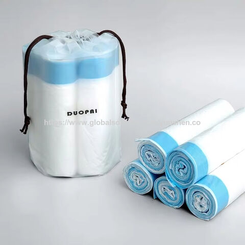 أكياس قمامة HDPE على شكل لفة - أكياس نفايات شديدة التحمل للاستخدام التجاري for sale at factory direct price