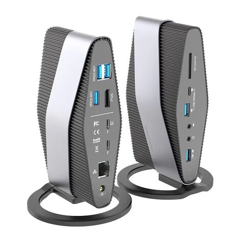 محطة إرساء Thunderbolt عالية السرعة – نقل بيانات فائق السرعة، منافذ متعددة لاتصال سلس وأداء مُحسَّن. قاعدة توصيل Thunderbolt عالية الأداء للمحترفين. for sale at factory direct price