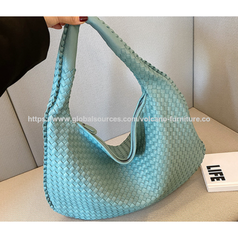 Hot selling woven bag Fashion women's bag Handmade women's bag shoulder bag Clutch bag crocheted shoulder bag