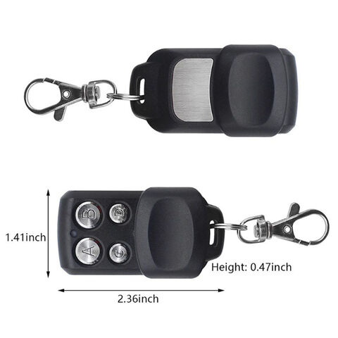 433mhz Universal Remote Control Abcd Button Garage Door Remote Control ...