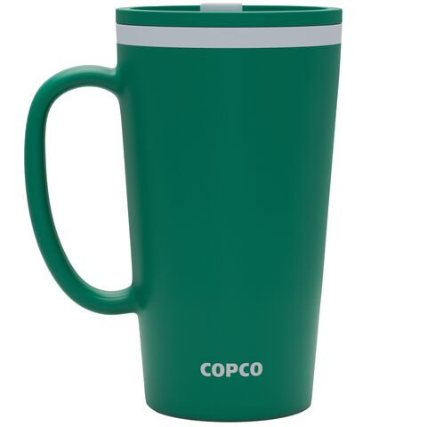 Tazas de viaje reutilizables de doble pared con aislamiento Copco, 473 ml, blanco/negro, paquete de 2 for sale at factory direct price