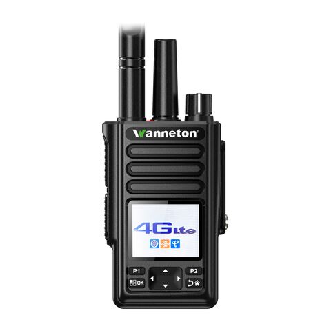 Fabricante Black POC LET 4Gtwo maneira rádio de longo alcance handheld walkie talkie rede 4G