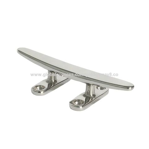Cornamusa de Amarre y Cornamusa para Barcos, Ángulo Plano, Perno de Acero Inoxidable 316, Bolardo de Amarre para Yates, Accesorios Marinos. OEM/Pedidos Pequeños Bienvenidos. for sale at factory direct price