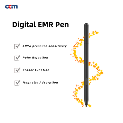 Caneta EMR Digital de material plástico para fornecedor, com 4096 níveis de sensibilidade à pressão, função de borracha e rejeição de palma for sale at factory direct price