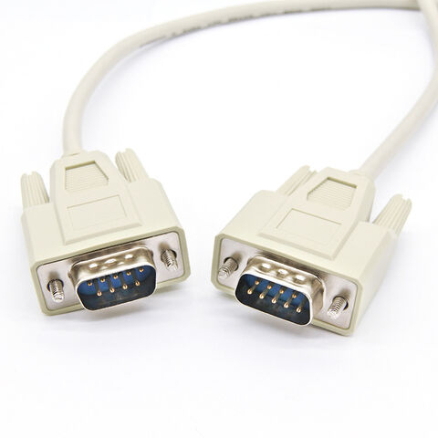 Cable de Extensión Serial DB9 de 9 Pines / RS232 Macho a Hembra - Alta Calidad para Conexiones Industriales for sale at factory direct price