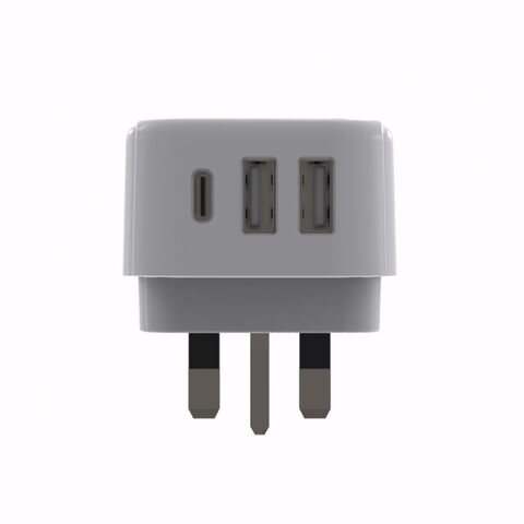 Adaptateur de Voyage Universel vers Royaume-Uni USB en Gros OEM - Petit Convertisseur