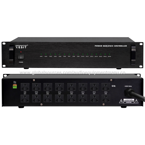 Secuenciador de Potencia de Red IP de 16 Canales - IPS-6801