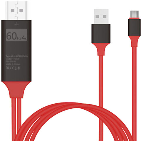 USB 3.1 Typ C auf 4K60Hz UHD HDTV Kabel mit USB-Ladefunktion, MHL USB zu HDTV Kabel