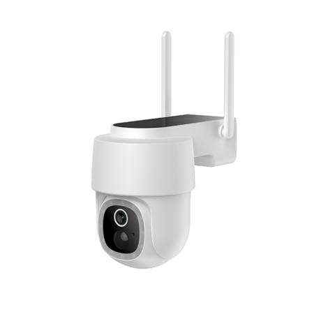 كاميرا مراقبة CCTV واي فاي ذكية عالية الدقة 4 ميجابكسل بشكل قبة مع بطارية شمسية للاستخدام الخارجي في المنازل والمكاتب for sale at factory direct price