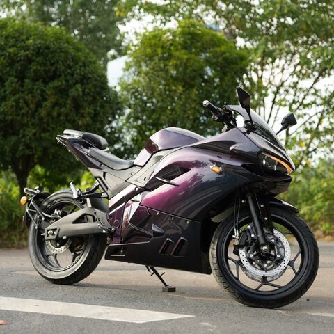 Image showcasing 5000w 110km/h Super Speed Central Motor Racing Electric Motorcycle With ...