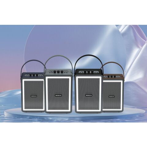 Bluetooth-Holzlautsprecher mit RGB-Beleuchtung vom Bluetooth-Holzlautsprecher-Hersteller - Lezun Technology for sale at factory direct price