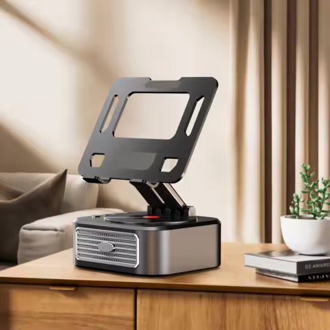 Nuevo subwoofer de audio Bluetooth tres en uno, cargador portátil, soporte para teléfono móvil, altavoz inalámbrico mini para hogar y exteriores