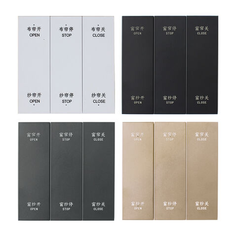 Factory Direct High Quality China Wholesale Wireless 3 Button Curtain ...