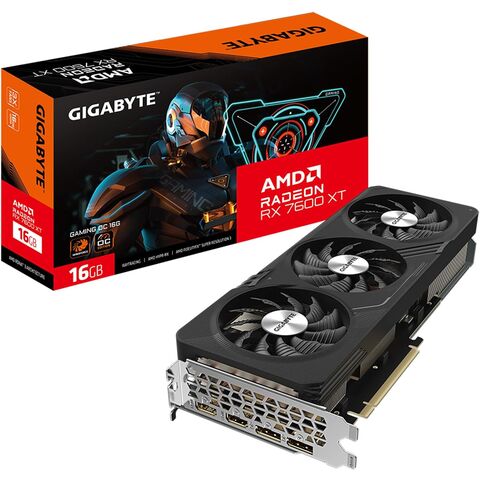 7600 Gaming OC 8G Graphics Card, 3X WINDFORCE Fans 8GB 128-bit GDDR6, Video Card Powered by Radeon RX 7600 Integrated with 8GB GDD