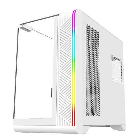 Oem Rgb Rainbow Panoramic Tempered Glass Game Cabinet Gaming Atx Pc ...