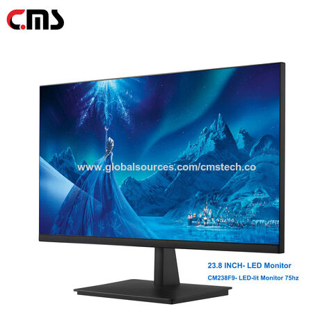 23,8-Zoll IPS rahmenloser LED-Backlight-Office-Monitor China OEM-Fabrik mit Direkt-Großhandelspreis