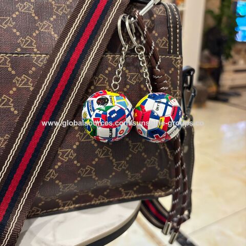 Llavero de fútbol deportivo, llavero de fútbol americano, pequeño regalo conmemorativo