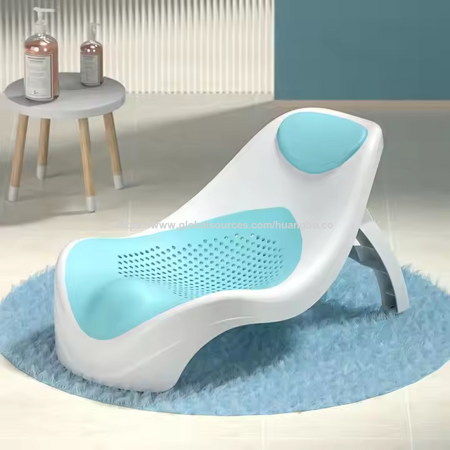 Siège de Bain Pliable Ergonomique Antidérapant en Maille pour Bébé - Baignoires pour Bébés en gros