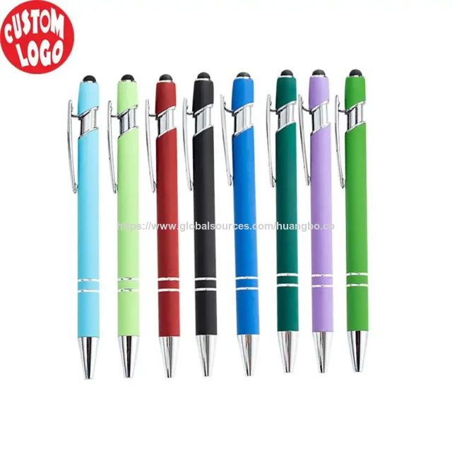 Hot Selling Promotional New Multifunction Customized Advertising Gift Metal Ball Stylus Pens Bulk Ballpoint Pen