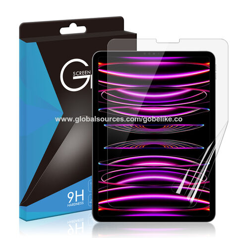 Protecteur d'écran HD pour iPad 11'' 12.9'' 2022, Film PET anti-explosion, Film souple de protection en gros pour tablette