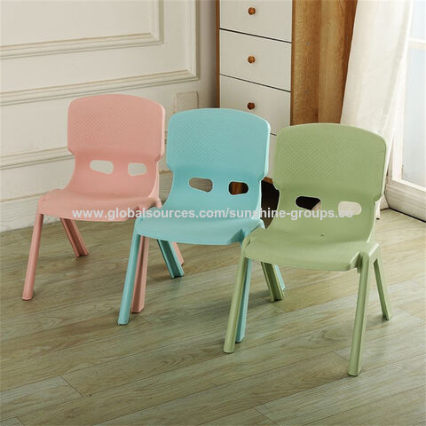 Silla de comedor para bebé, silla con respaldo para jardín de infantes, mesa y silla de estudio de plástico para niños grandes, silla para sala de estar en el hogar for sale at factory direct price