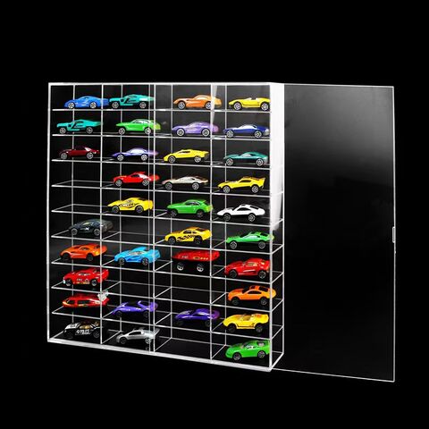 Boxes For Model 1/24/32/64 Car Model Storage Box Acrylic Transparent Box Car Model ...