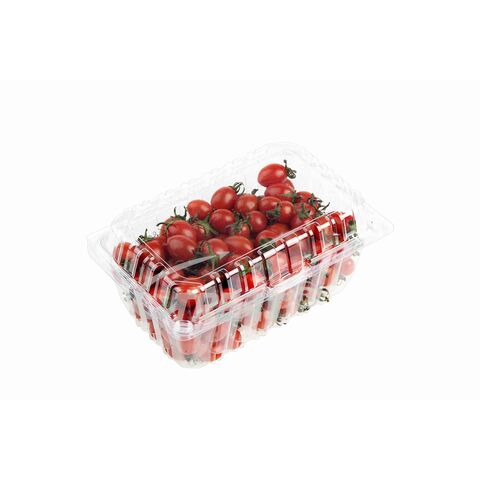 Fabrikpreis Obst-Clamshell 500g 1000g für Kirschen, Trauben, Pflaumen, Behälter, Frischobst-Verpackungsbox, Kunststoffschale