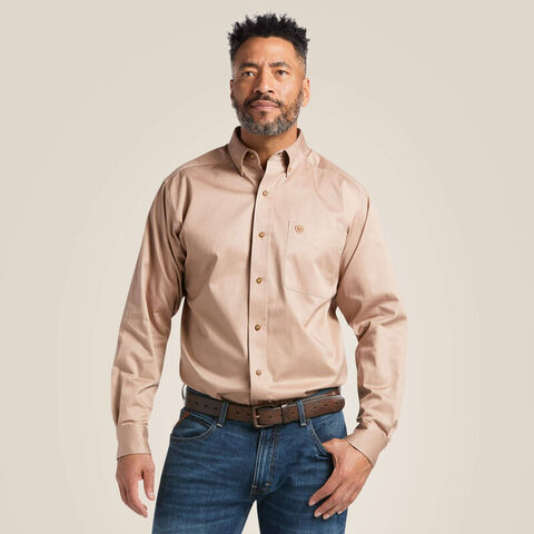 Benutzerdefiniertes Ariat-Hemd für Herren, Reitbekleidung, Twill-Hemd in klassischer Passform