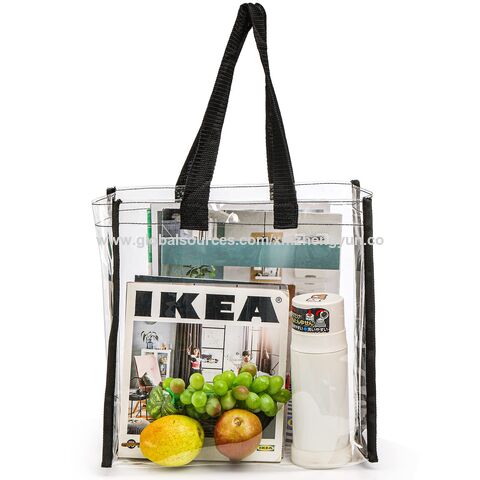 Suwimut Pacote com 12 Sacolas Transparentes Aprovadas para Estádios, Bolsa de Ombro Transparente de PVC para Mulheres, Sacolas Transparentes de Plástico for sale at factory direct price