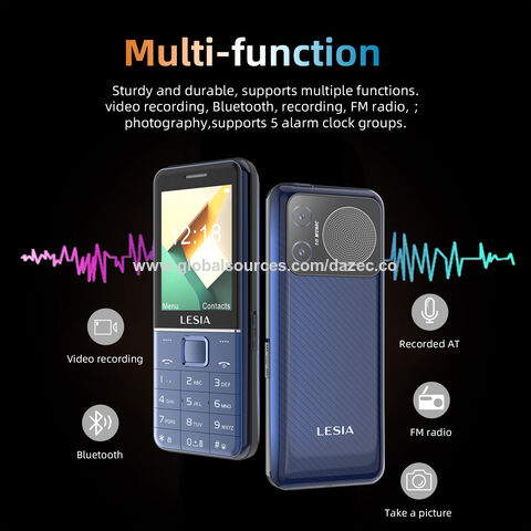 Brand Lesia Fresh New Design Featured Phones Inch 2500mah With