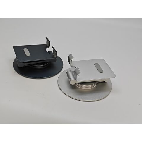 Anpassbar, OEM-Service verfügbar, CNC-gefrästes Aluminiumlegierungsmaterial, 360-Grad-Drehung, Telefonhalter.