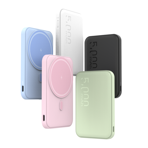 Click Power Bank Customized 5000 Mah Magnetic Wireless Power Banks 18.5wh Power Bank Ps ...
