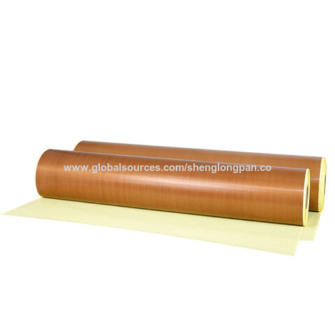 Brown PTFE Teflon High Temperature Adhesive Tape - 3/4 Inch X 33 Ft