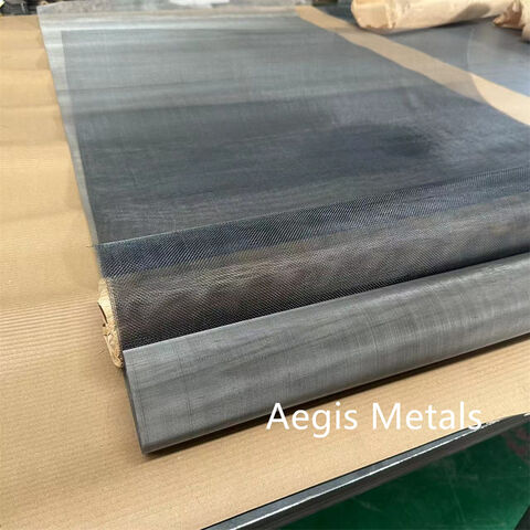 Inert anodes Ta1 titanium wire mesh 0.23x30 0.2x40 mesh 450 micron Ti mesh