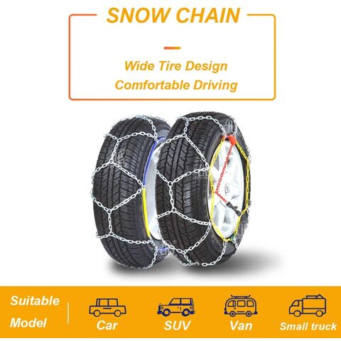 Precio de fábrica del fabricante cadenas de nieve antideslizantes de emergencia herramienta de emergencia cadena de nieve para coche llave de invierno accesorios para coche-KNS30 for sale at factory direct price