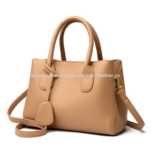 Wholesale outlet Market High Quality PU Leather Handbags Hot Sale Lady Purse New Design