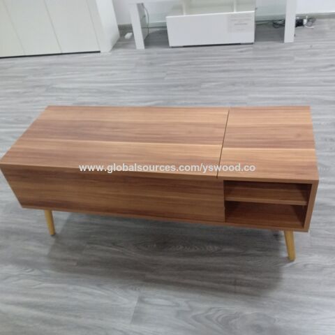 Mesa de Centro Elevable 120 cm Largo x 55 cm Ancho x 47 cm Alto - Ideal para B2B