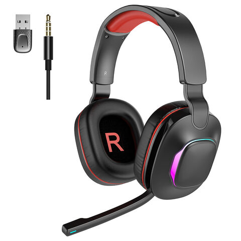 Nuevos Auriculares Gaming Inalámbricos 2.4Ghz con Bluetooth Rgb de Diseño Simultáneo y Micrófono - Para eSports y Profesionales for sale at factory direct price