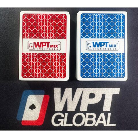 Cartas de pôquer de plástico rígido de alta qualidade no atacado, caixa completa, especiais para competição, à prova d'água e anti-dobra for sale at factory direct price