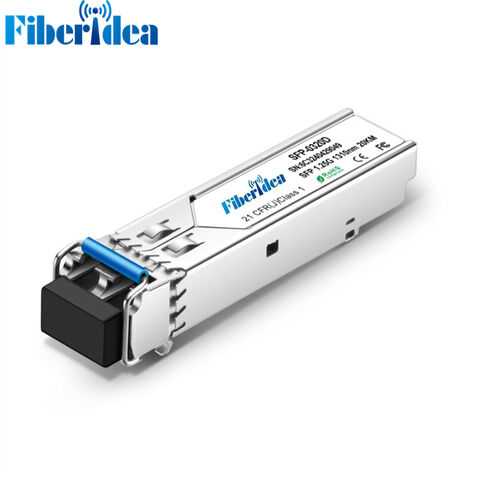 وحدة إرسال واستقبال صناعية SFP 1.25G 1310/1550nm 20km متوافقة مع Cisco من مصنع صيني