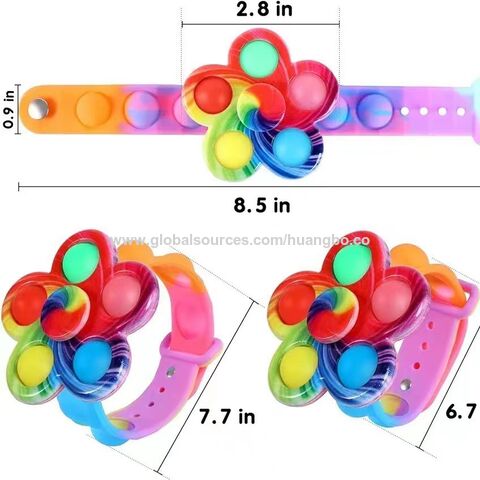 Cartoon light bracelet flash creative spinning gyroscope cross-border Amazon watch with stalls gifts