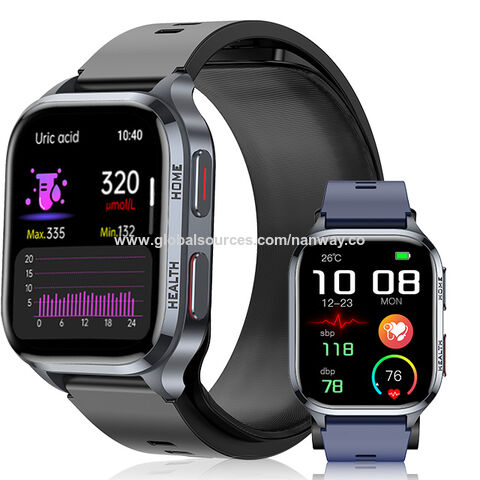 Blood Pressure Smartwatch With Remote Care Monitoriair Pump Accurate ...