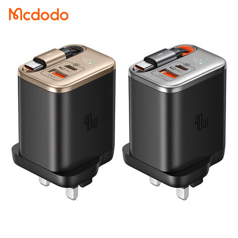 Mcdodo 427 Freego 40w With 65cm Retractable Cable Gan Charger( Usb